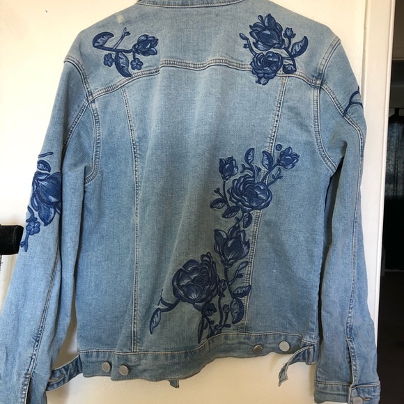 Blank NYC Denim Jacket Sz S - Picture 4 of 5